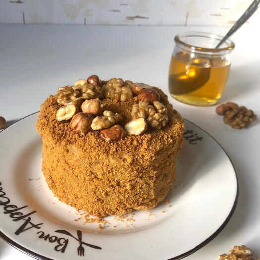 Медовик карамельный