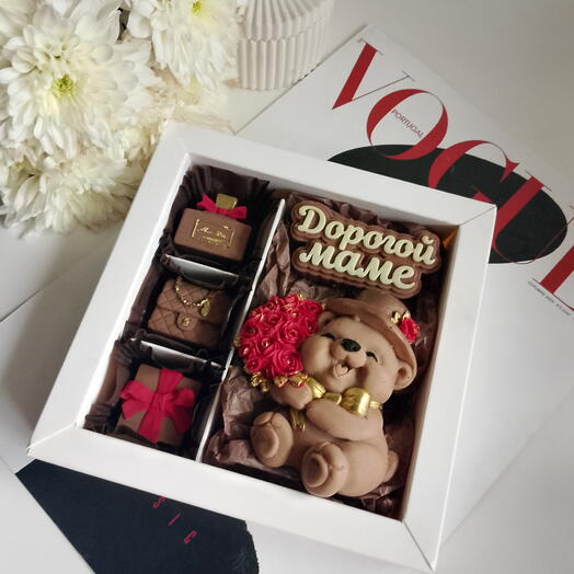 Шоколадный набор "Дорогой маме"
