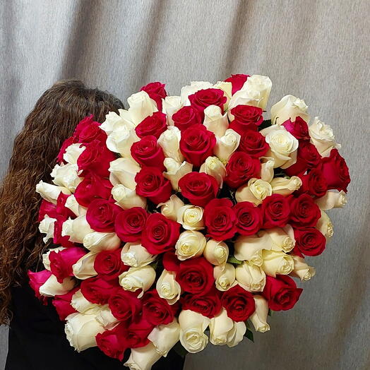 Букет класика из 101 розы