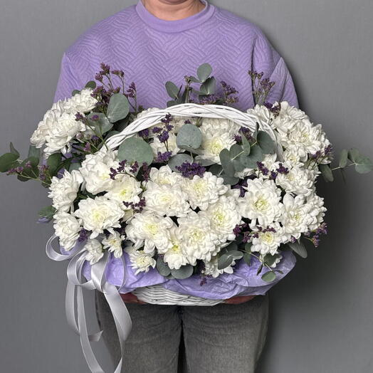 Корзина «Нежная любовь» 💜