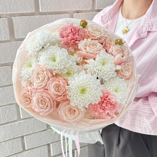 Нежность в каждом цветке💗 Сборный букет