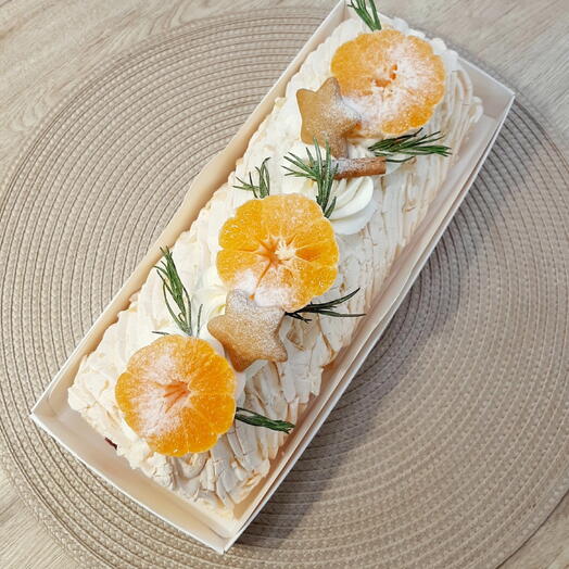 Меренговый рулет