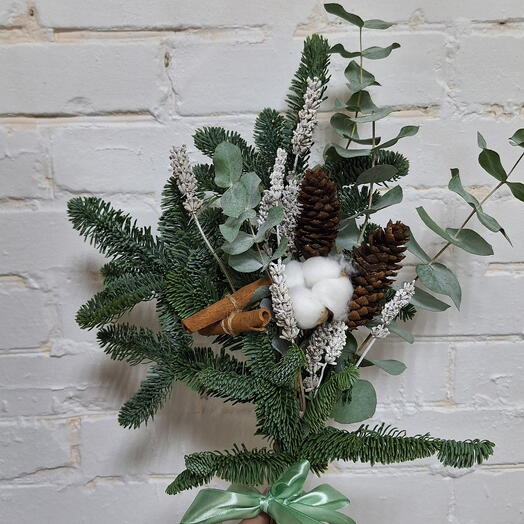 Новогодний букет "Ароматный подарок"