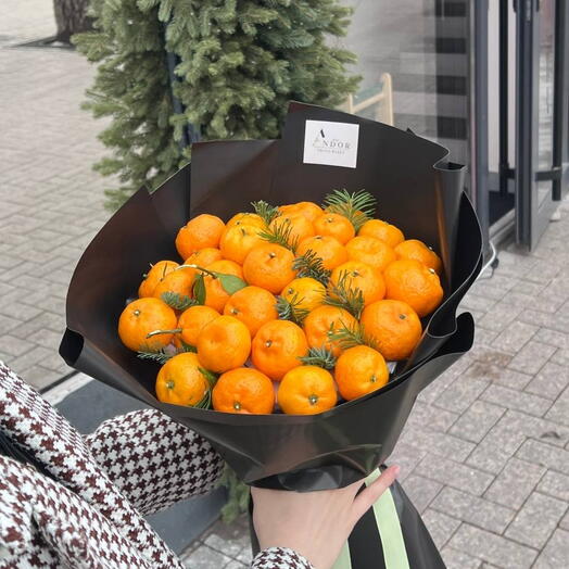 Букет из мандаринов M