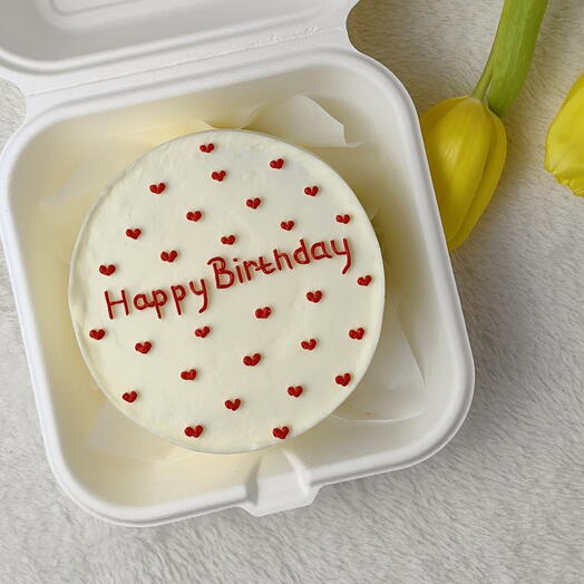 Бенто торт Happy birthday, С днем рождения