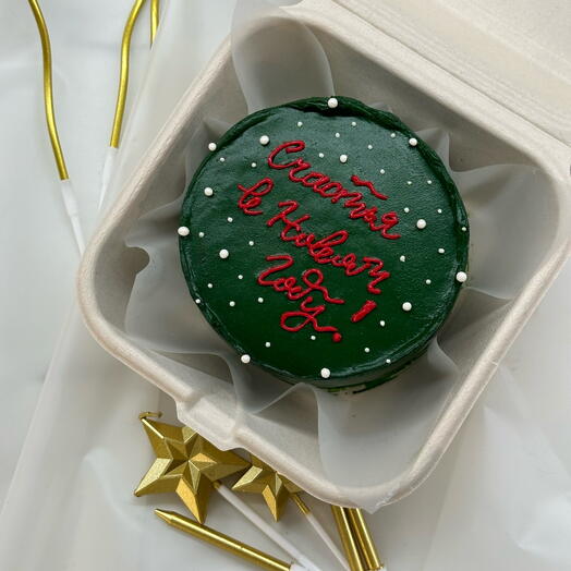 Бенто торт Новогодний 🎄