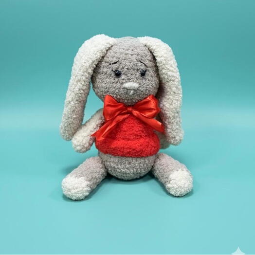 Зайка вязанный