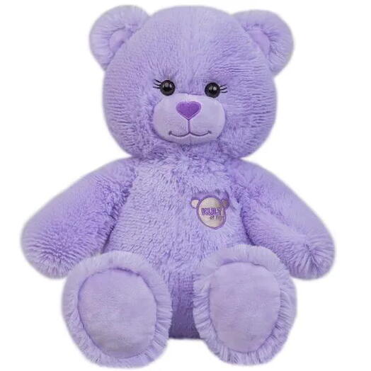 Color Bear медведь, 65 см, сиреневый