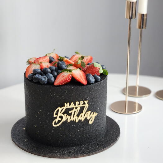 Торт праздничный happy birthday