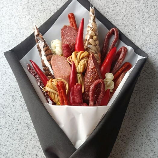 Колбасный букет "Перекус"