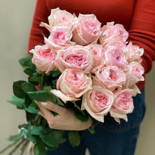 Пионовидная роза Pink Ohara 15 шт