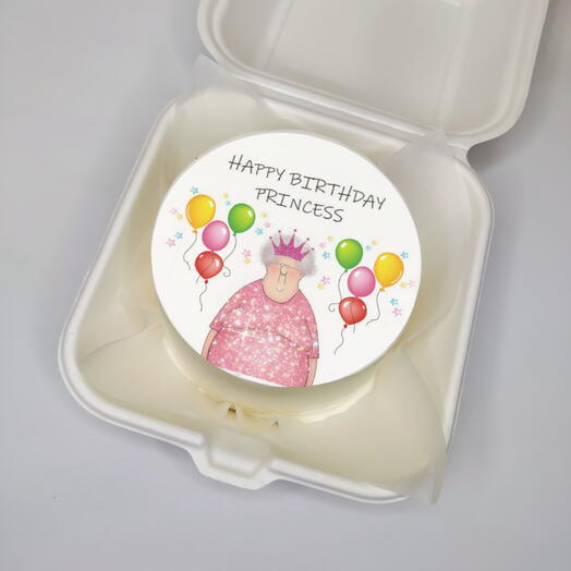Бенто торт "Happy birthday princess"