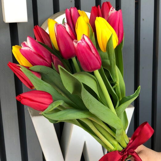 Тюльпаны 15шт