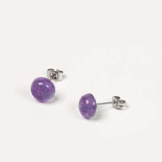 Серьги Юкка Аметист Rh+ (EAR1151)
