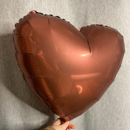 ️Шар фолгированный с гелием 45см (сердце)