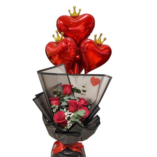 Love Flower Balloon 14