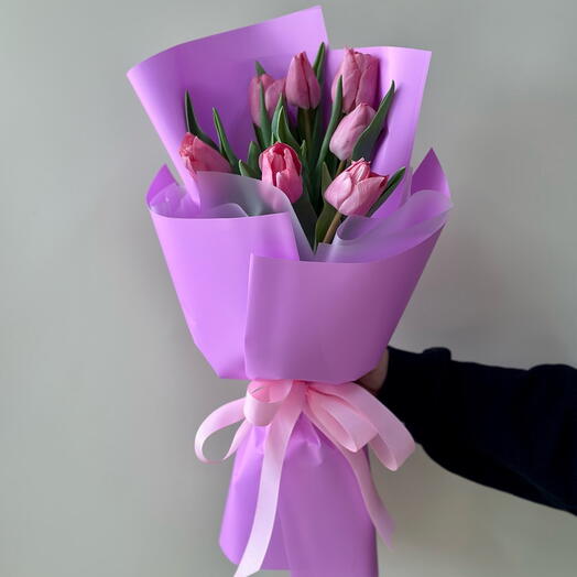 Букет из тюльпан
