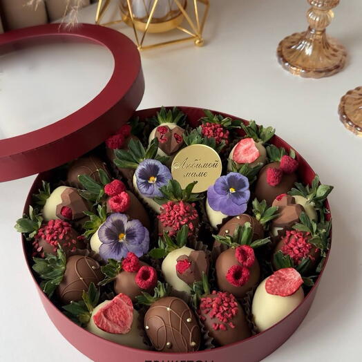 Клубника в бельгийском шоколаде Callebaut