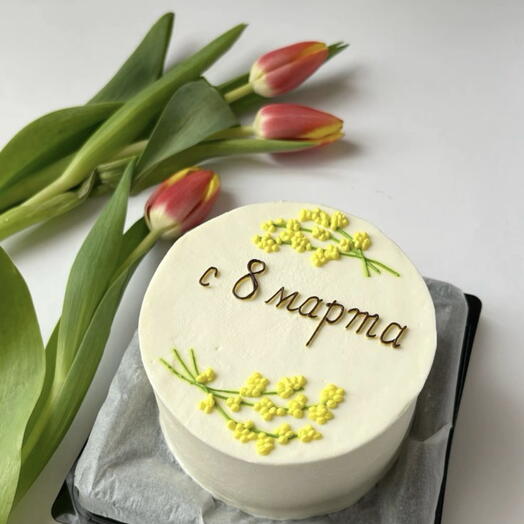 Торт 8 марта