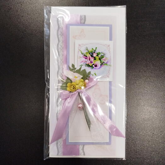 Открытка ручной работы 1