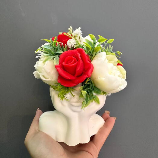 Мыльные цветы