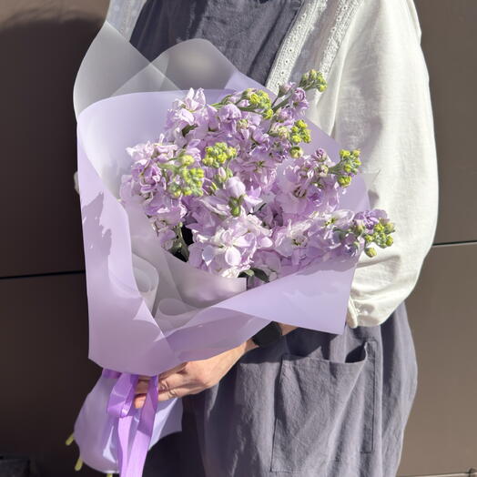 Букет из ароматной матиолы 💜💜💜