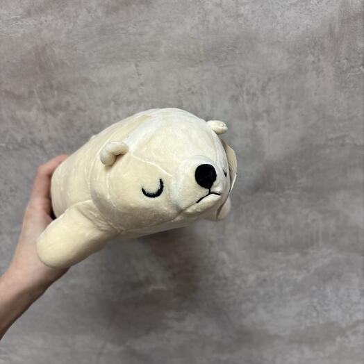 Игрушка белый мишка