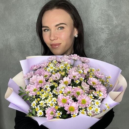 Ромашки микс