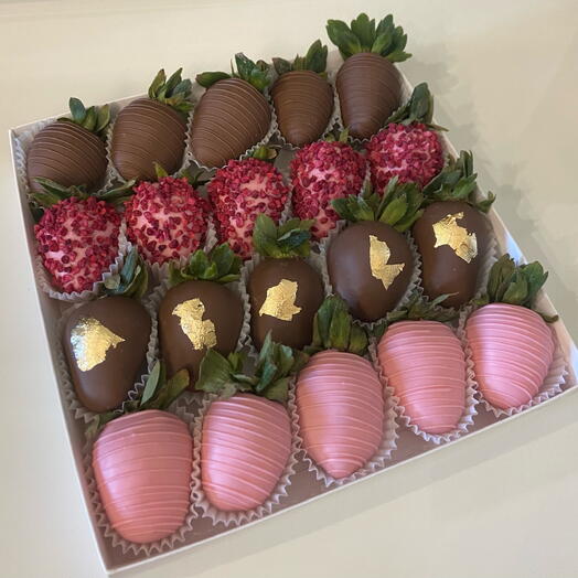 Клубника в Бельгийском шоколаде Callebaut 20 шт