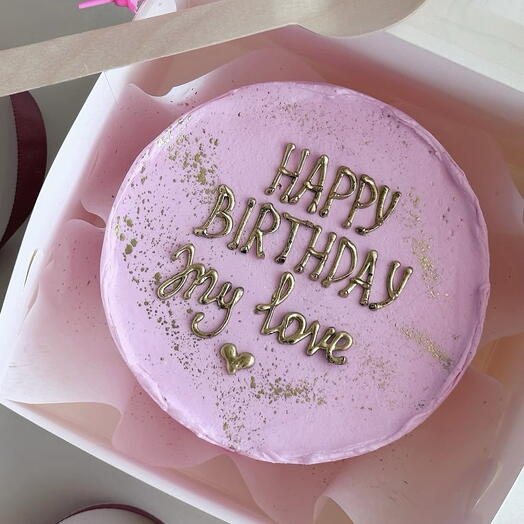 Бенто торт для девушки «Happy Birthday my love