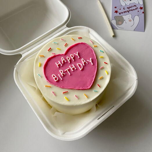 Бенто - торт Happy Birthday