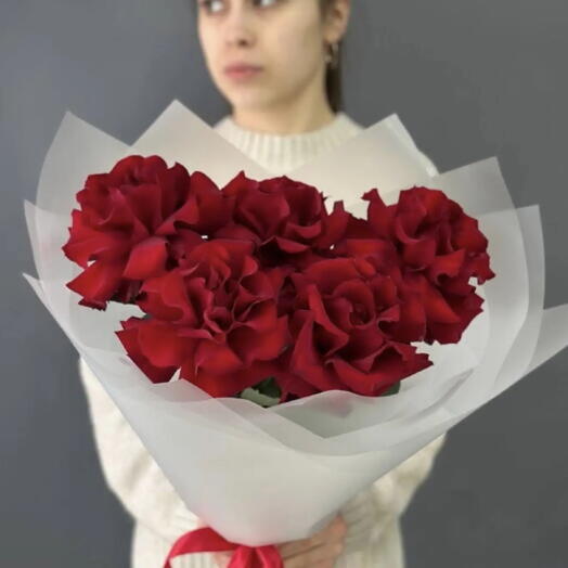 Пять причин улыбнуться: 5 французских роз 🌹