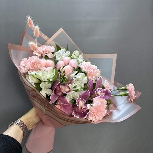 Авторский букет «Нежное Суфле»💖