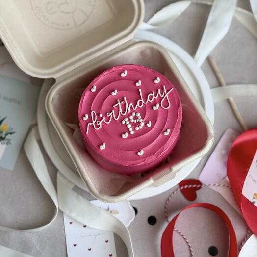 Бенто тортик «birthday»