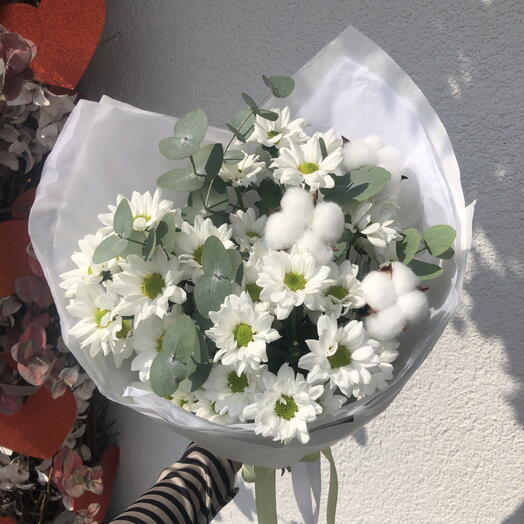 🤍Букет Ромашек Bloom Room