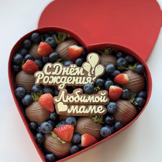Клубника в шоколаде подарок маме день рождения