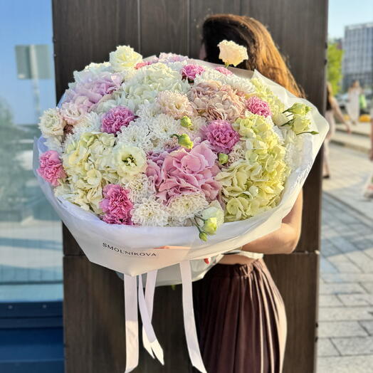 Большой дофаминовый букет для любимой 😍