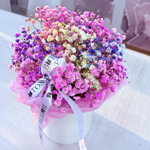 Гипса в шляпе 💗💐