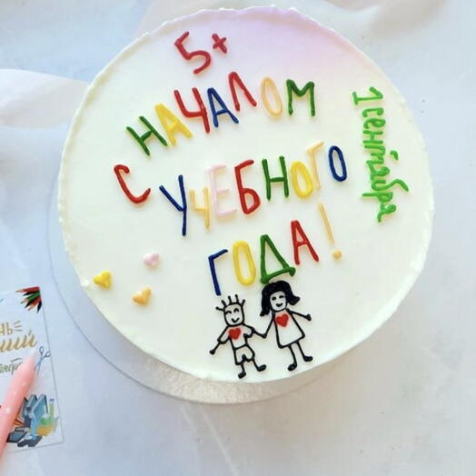Бенто торт на 1 сентября