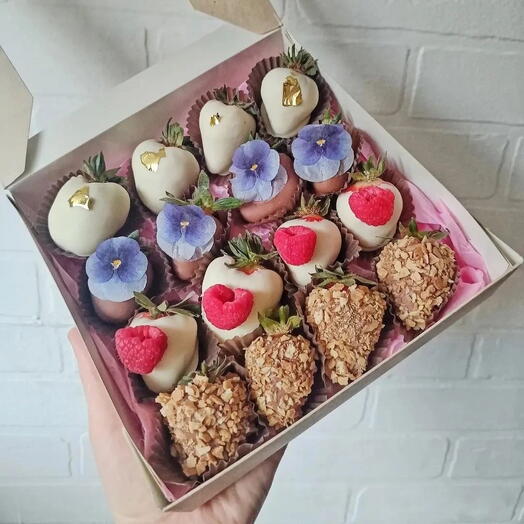 Набор с Клубникой в Шоколаде🍓🤍