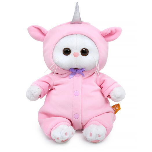 LB-145 Игрушка Кошечка Ли-Ли baby в комбинезоне "Единорог"