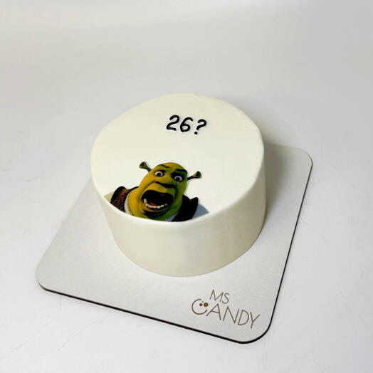 Бенто - торт "26?", вес 420 г., на день рождения, парню, любимому, мужчине, девушке, любимой, коллеге, подруге