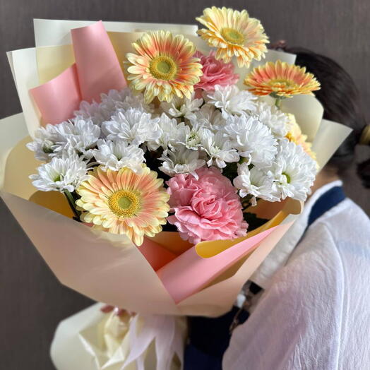 Авторский букет 💐  < тепло >