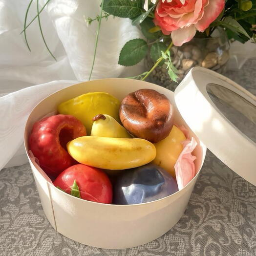 Корпусные пирожные фрукты, 8 шт