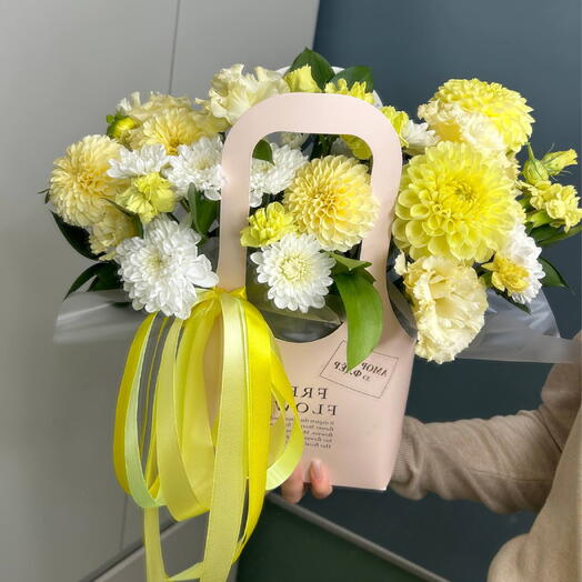Сумочка с Георгинами 💛