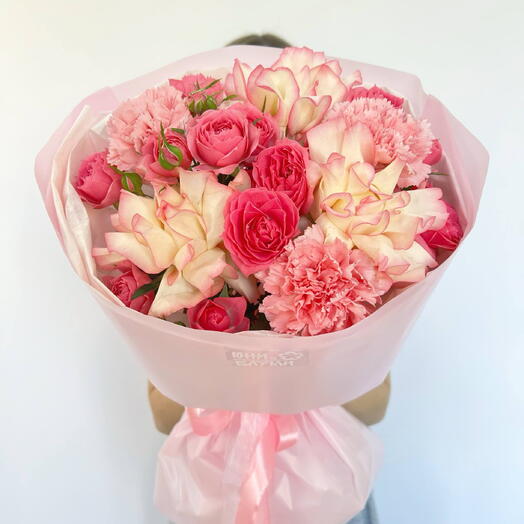 Сборный Букет с розами 🎀