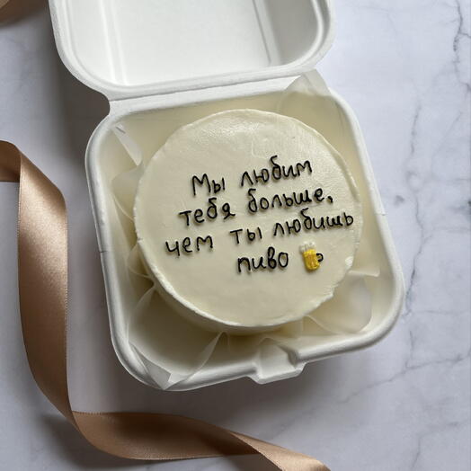 Бенто-торт для мужчин