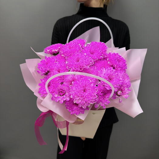 Хризантема в сумочке 💖