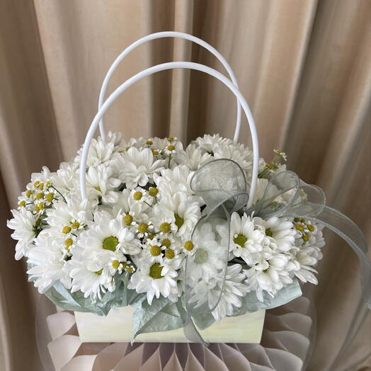 Ромашки микс в сумочке 🌼