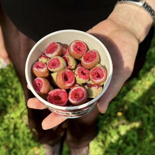 Малина "Микс" 4 вкуса, замороженная, 130гр